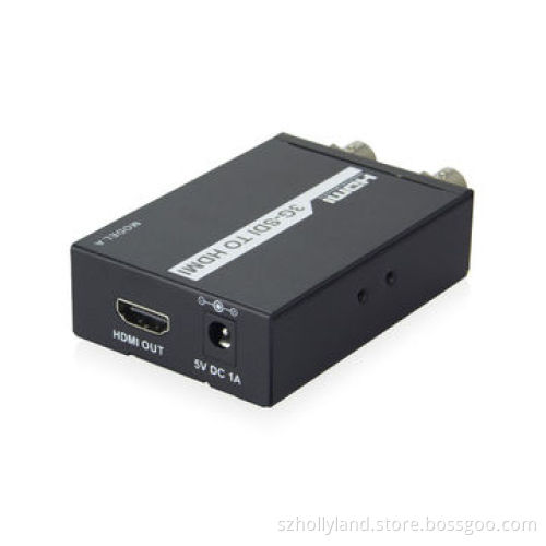 3G SDI to HDMI Converter, Sized 82 x 55 x 30mm